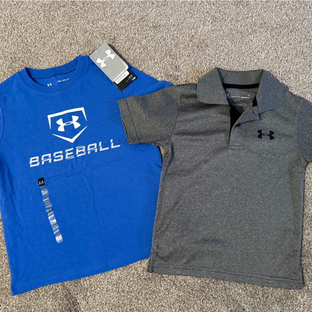NWT Boy’s Under Armour Shirts